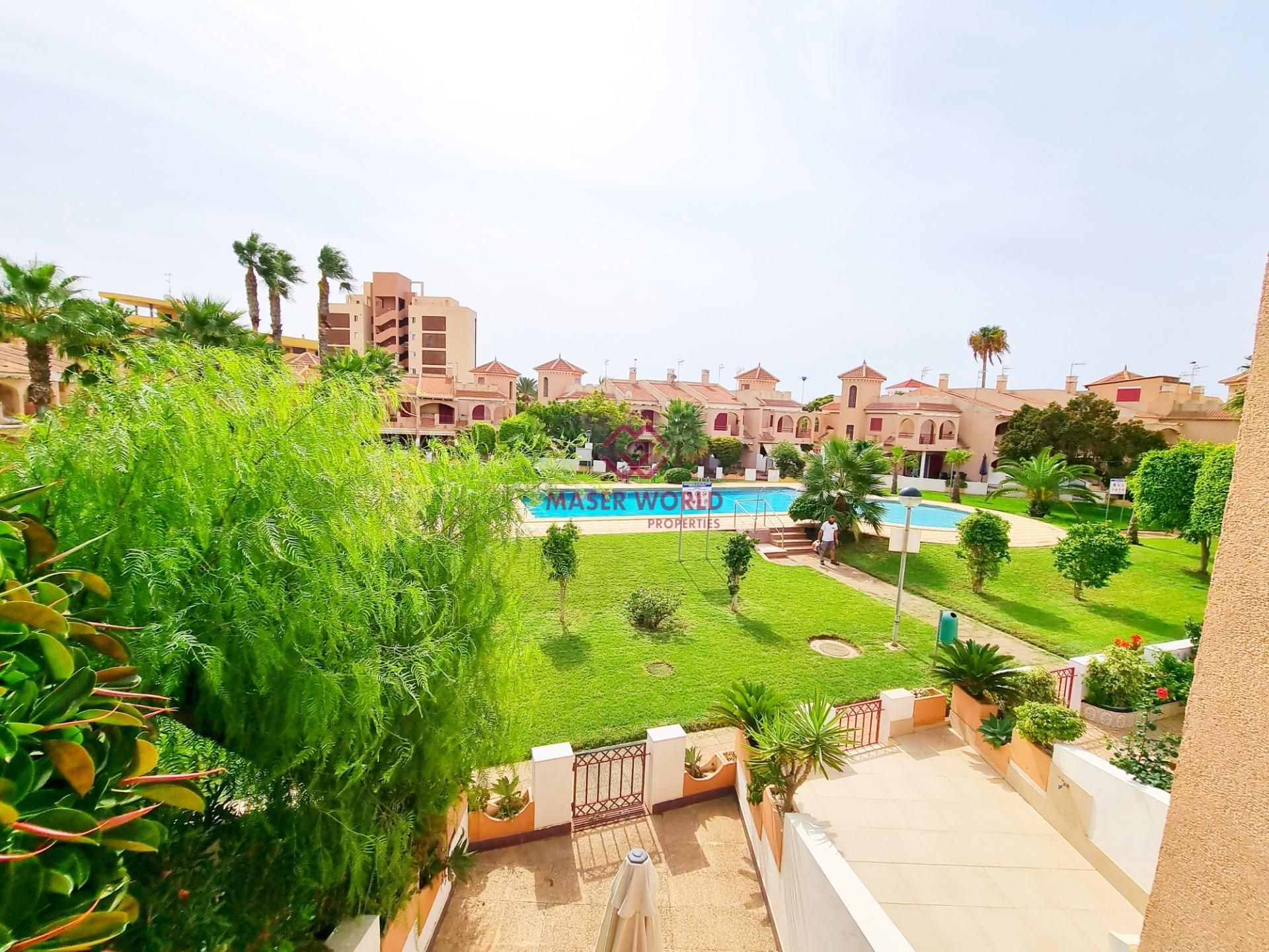 Außenansicht von Maisonette zum Verkauf in Mazarrón mit Gemeinschaftspool