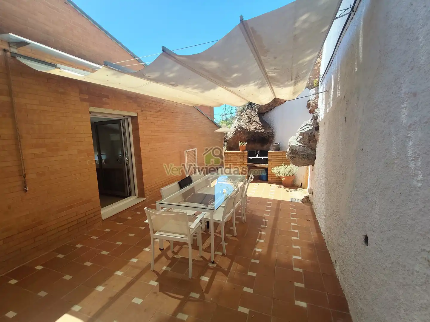 Terrassa de Casa o xalet en venda en Castellar del Vallès amb Calefacció, Jardí privat i Parquet