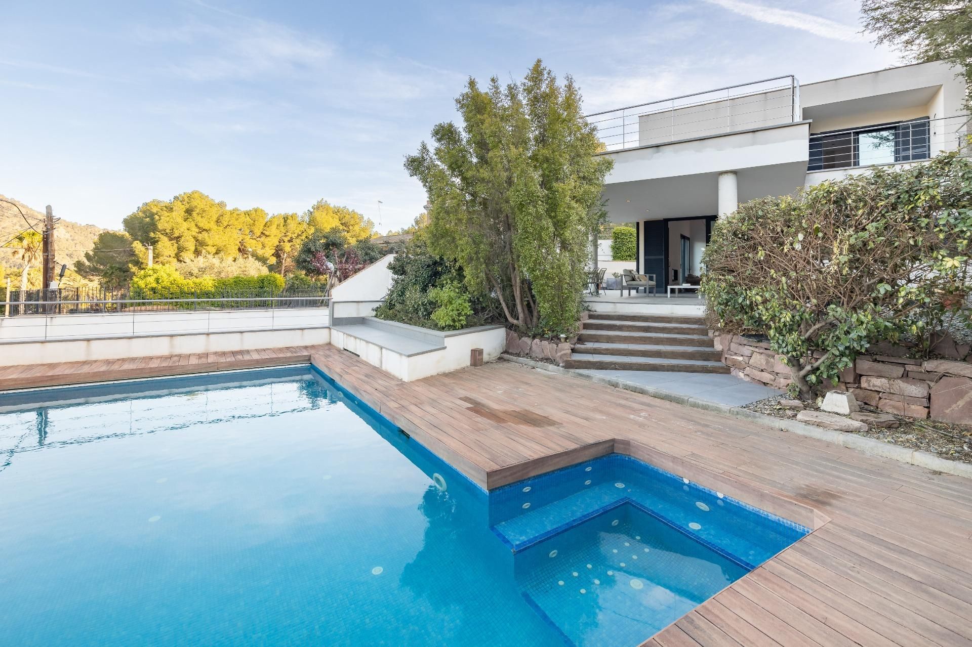 Piscina de Casa o xalet en venda en Náquera amb Aire condicionat, Calefacció i Jardí privat