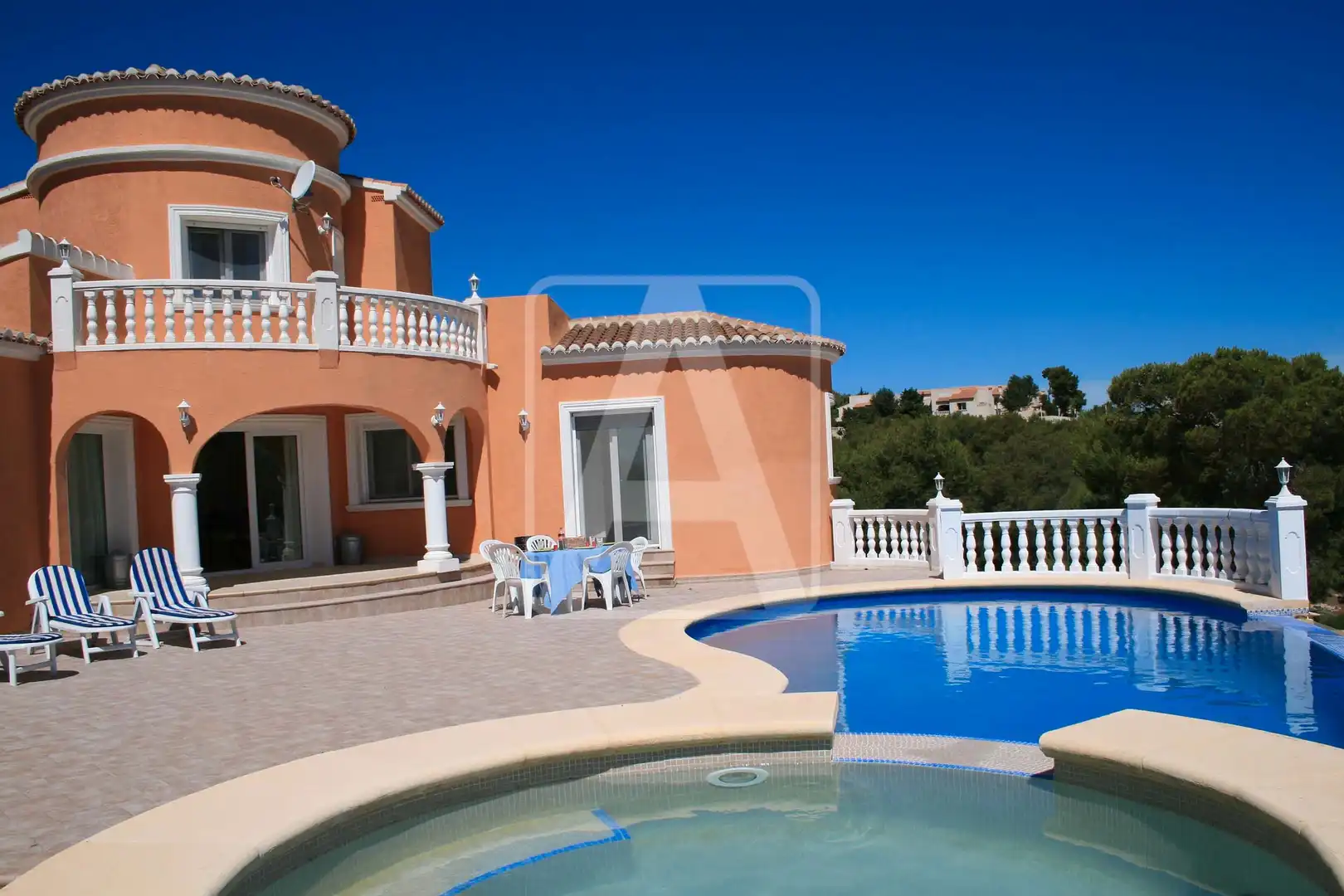 Exterior view of Houses for sale in Jávea / Xàbia  with Air Conditioner, Heating and Private garden