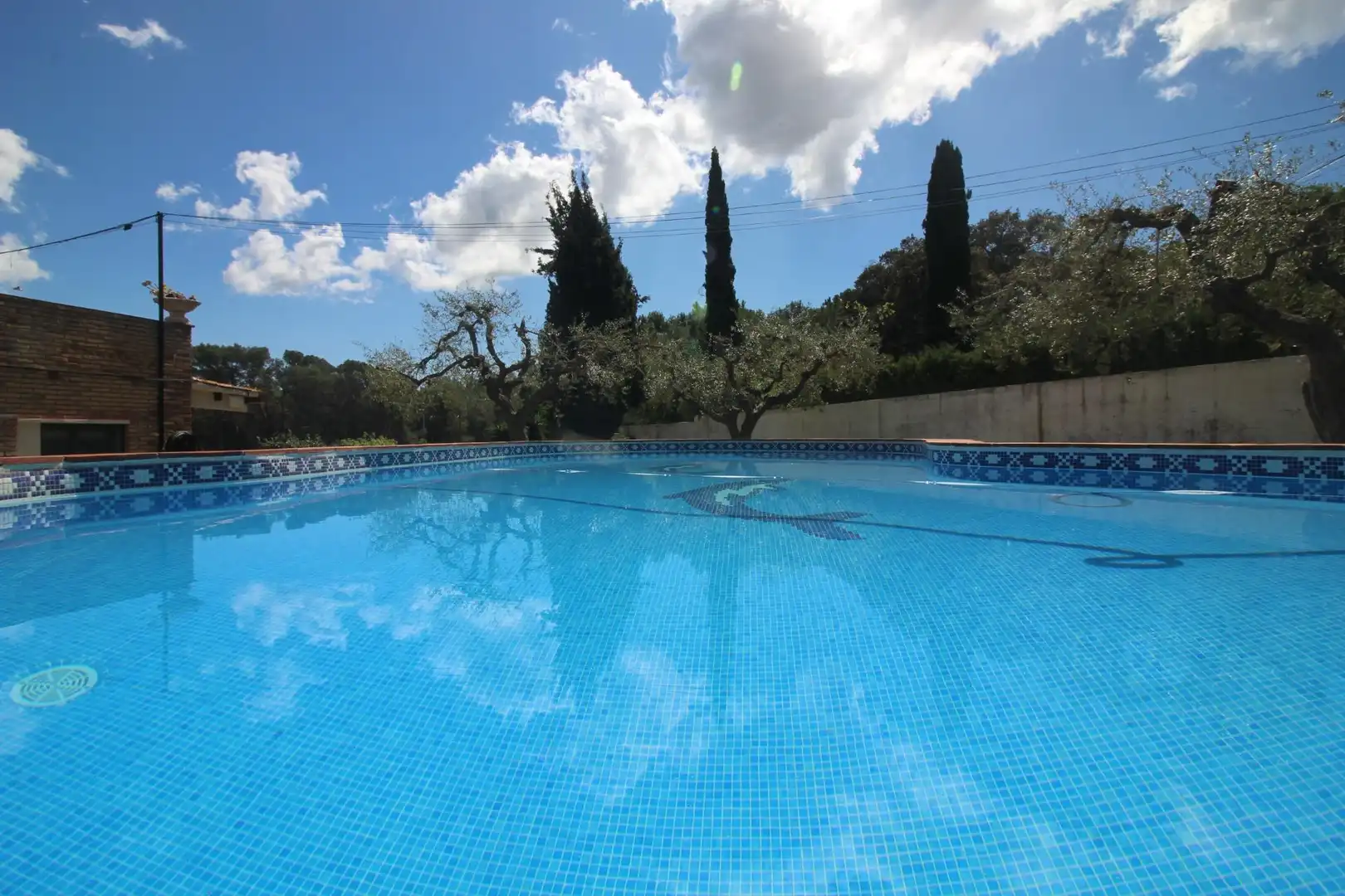 Piscina de Casa o xalet de lloguer en Canyelles amb Aire condicionat, Calefacció i Jardí privat