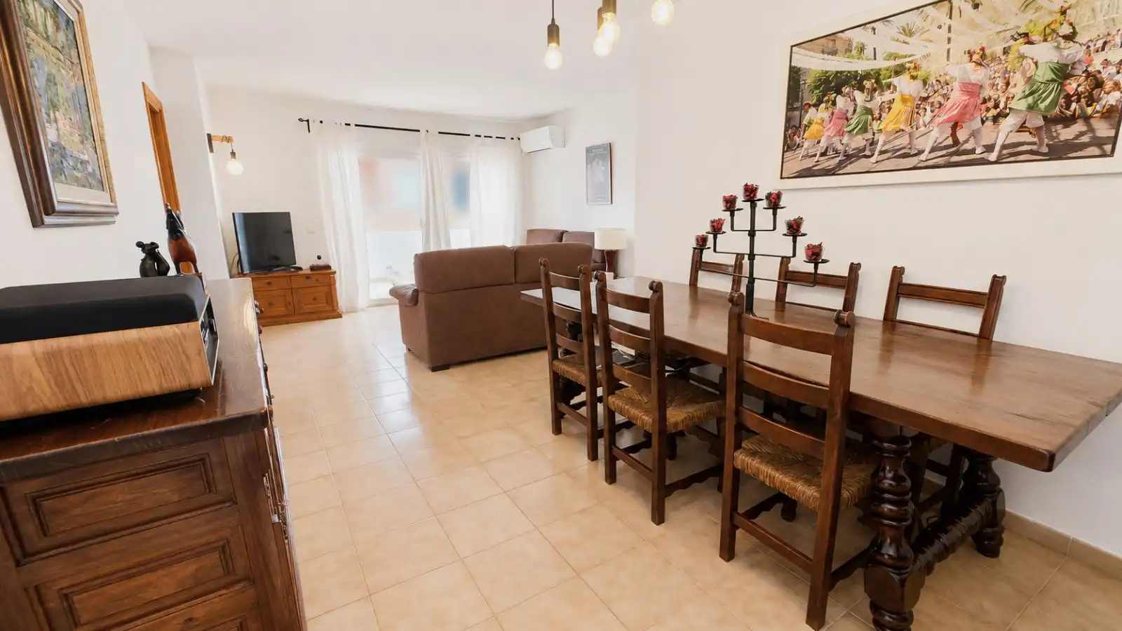 Dining room of Apartments for sale in Alcúdia  with Air Conditioner, Heating and Terrace