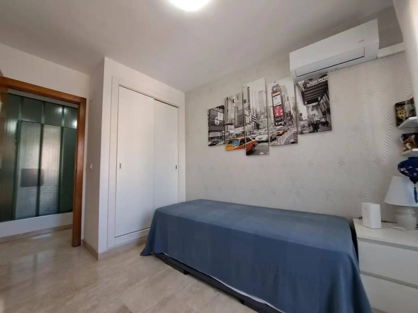 Schlafzimmer von Wohnung zum Verkauf in Alzira mit Klimaanlage und Balkon