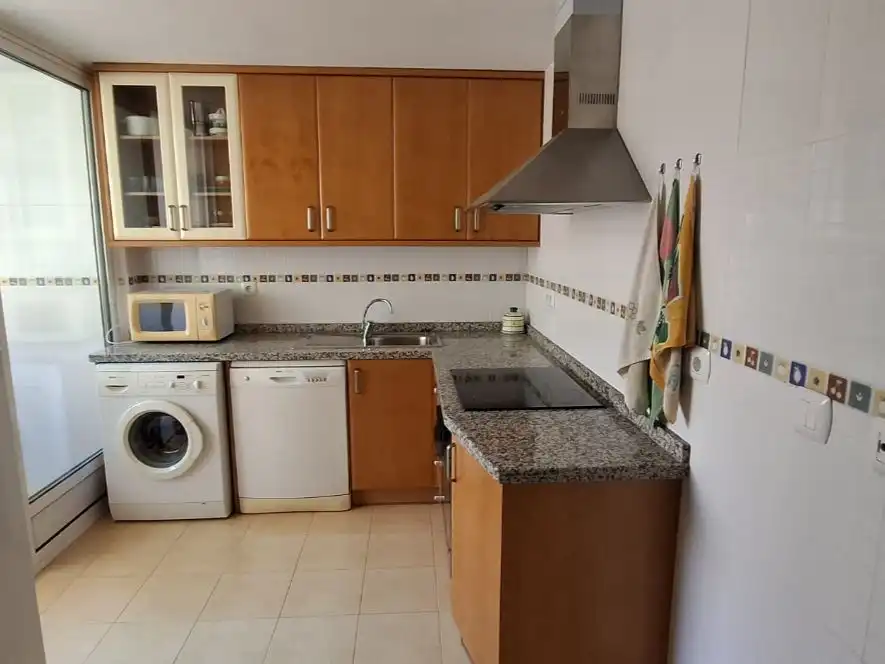 Cocina de Piso en venta en Alicante / Alacant con Aire acondicionado y Terraza