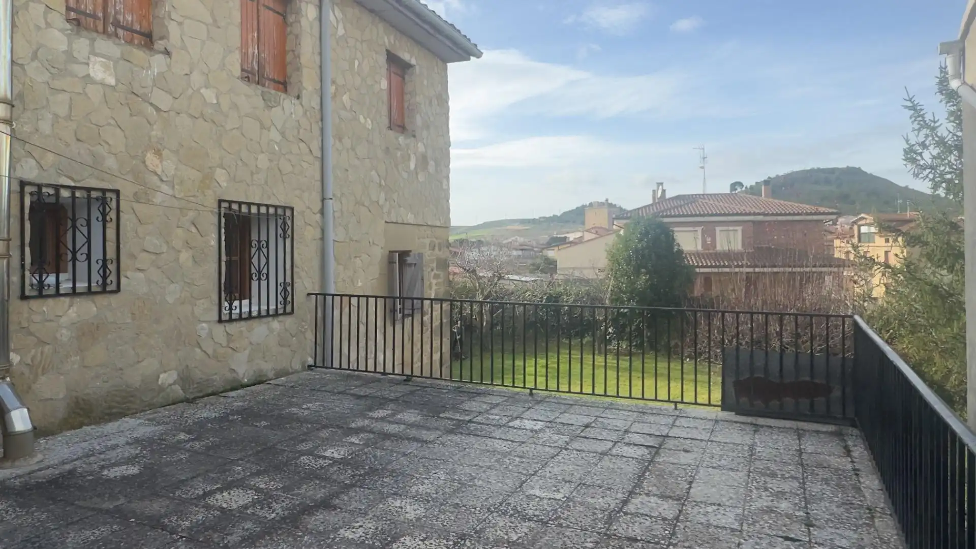 Terraza de Casa o chalet en venta en Baños de Rioja con Calefacción, Jardín privado y Terraza