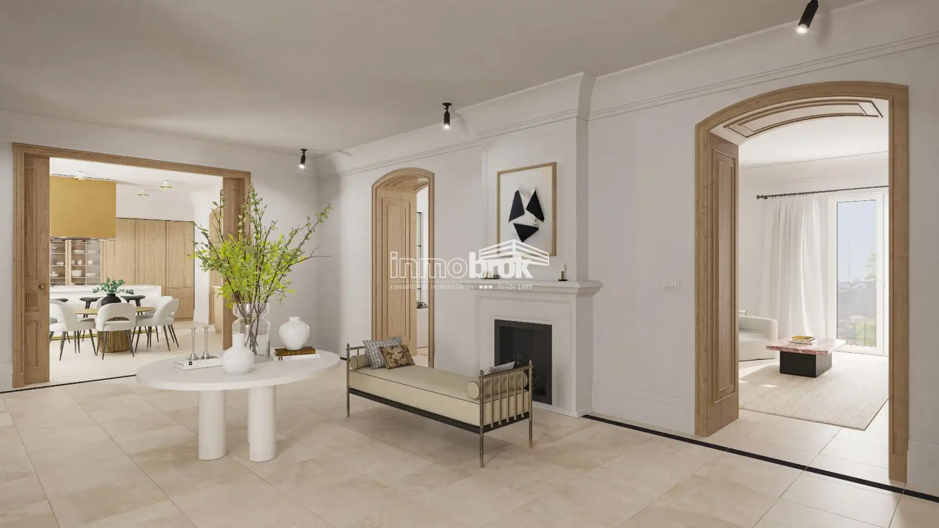 Wohnzimmer von Wohnung zum Verkauf in  Madrid Capital mit Heizung und Abstellraum