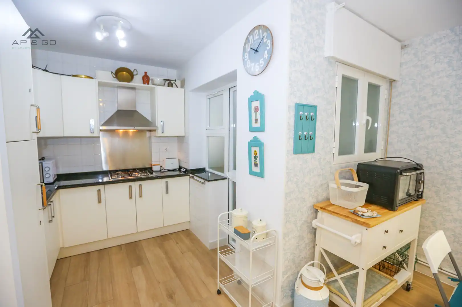 Küche von Wohnung zur Miete in Almuñécar mit Heizung, Terrasse und Möbliert