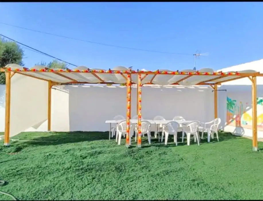 Terrace of Country homes for sale in Chiclana de la Frontera  with Private garden, Terrace and Swimming Pool