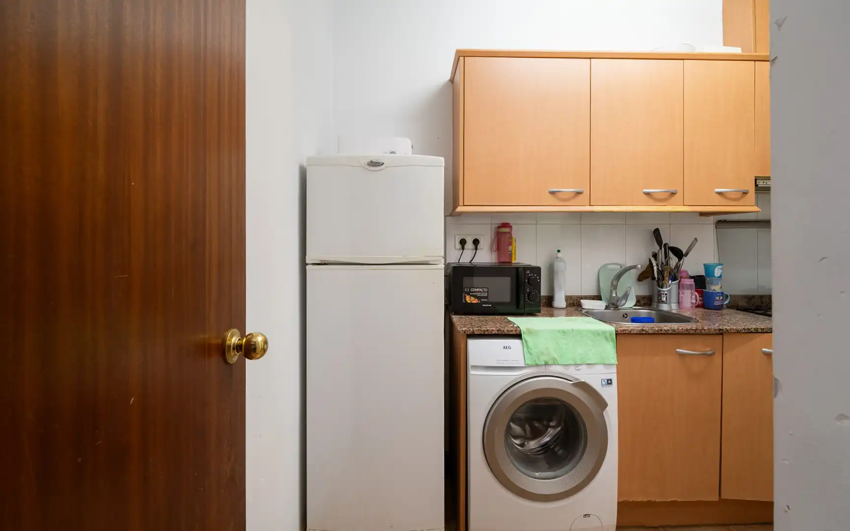 Kitchen of Flat for sale in Reus  with Air Conditioner, Heating and Balcony
