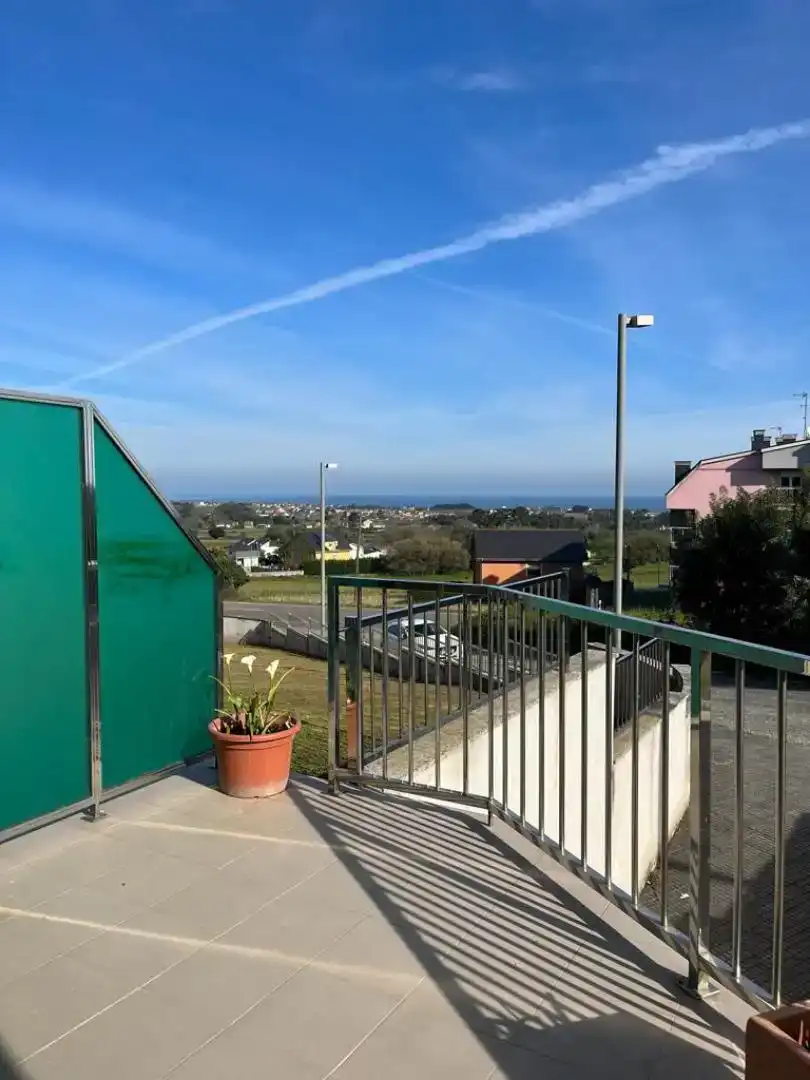 Terrace of Flat for rent in Barreiros, Lugo