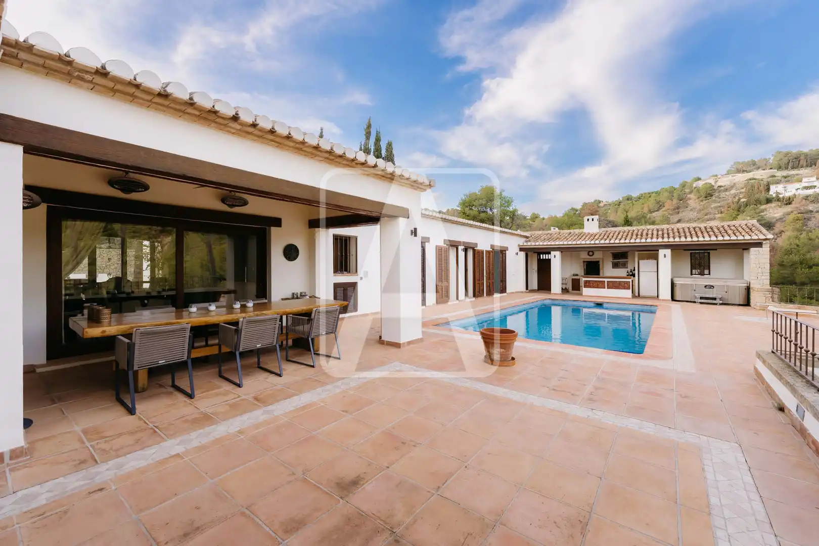 Vista exterior de Finca rústica en venta en Benissa con Aire acondicionado, Calefacción y Jardín privado