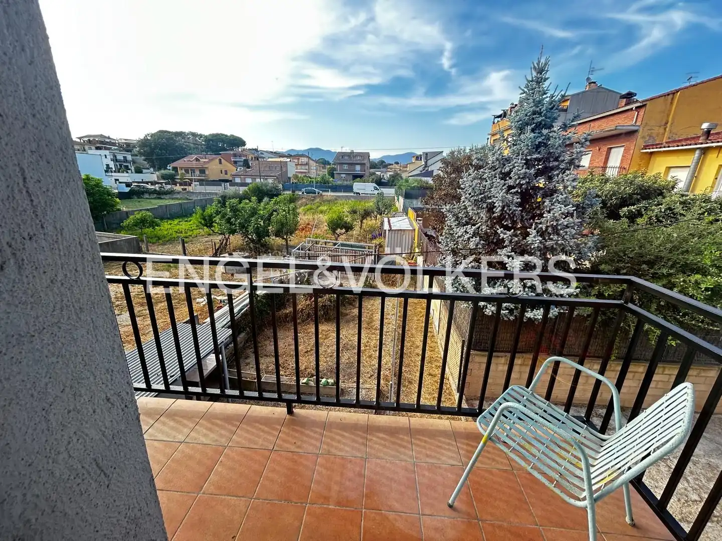 Terrasse von Country house zur Miete in Vilalba Sasserra mit Heizung, Privatgarten und Terrasse