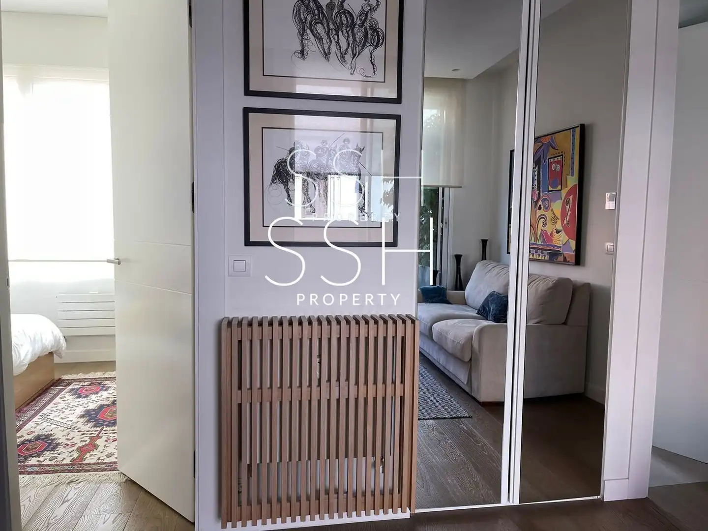 Wohnung zur Miete in Madrid mit Klimaanlage, Terrasse und Möbliert