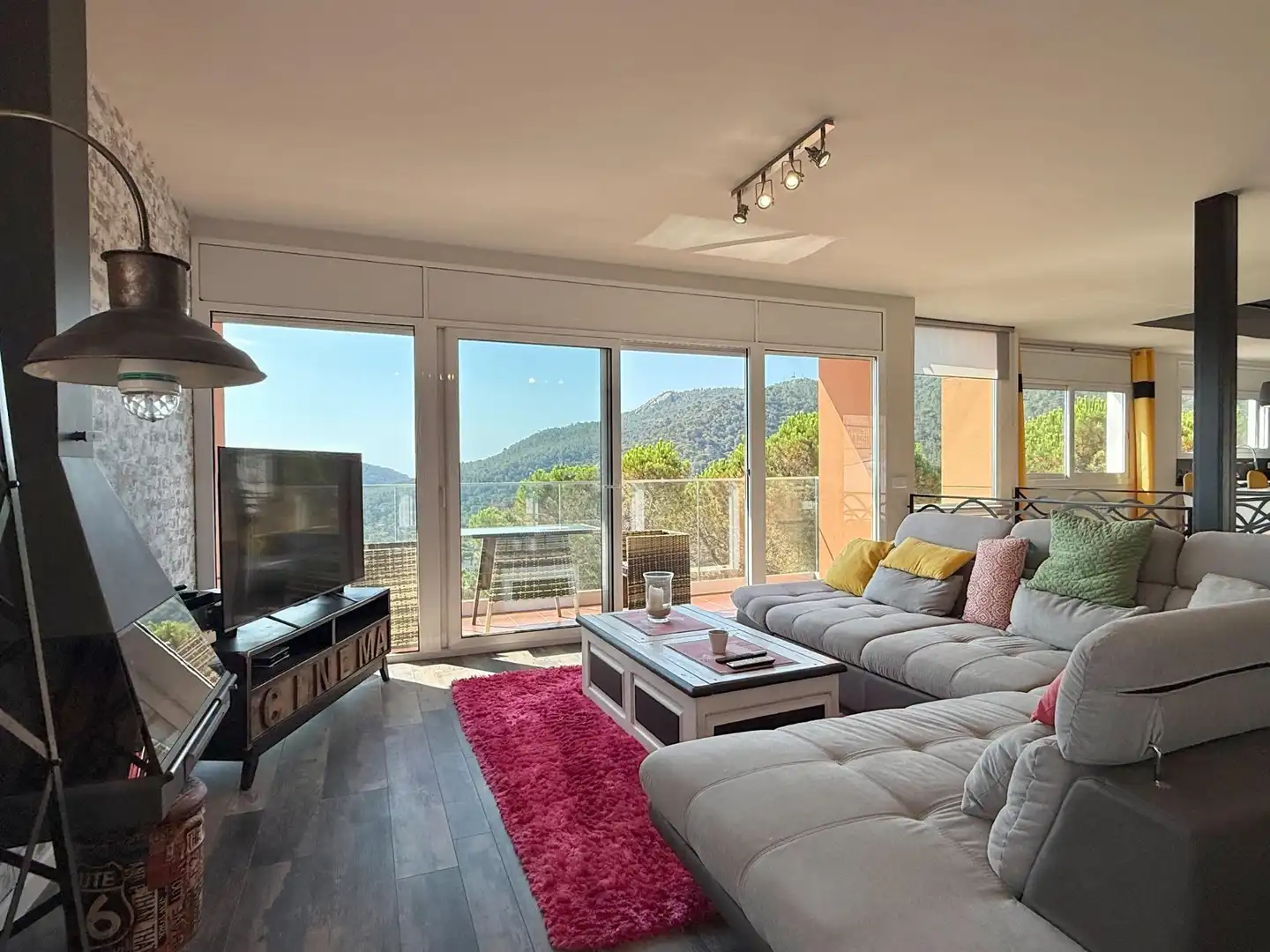 Wohnzimmer von Haus oder Chalet zum Verkauf in Sant Feliu de Guíxols mit Heizung, Terrasse und Abstellraum