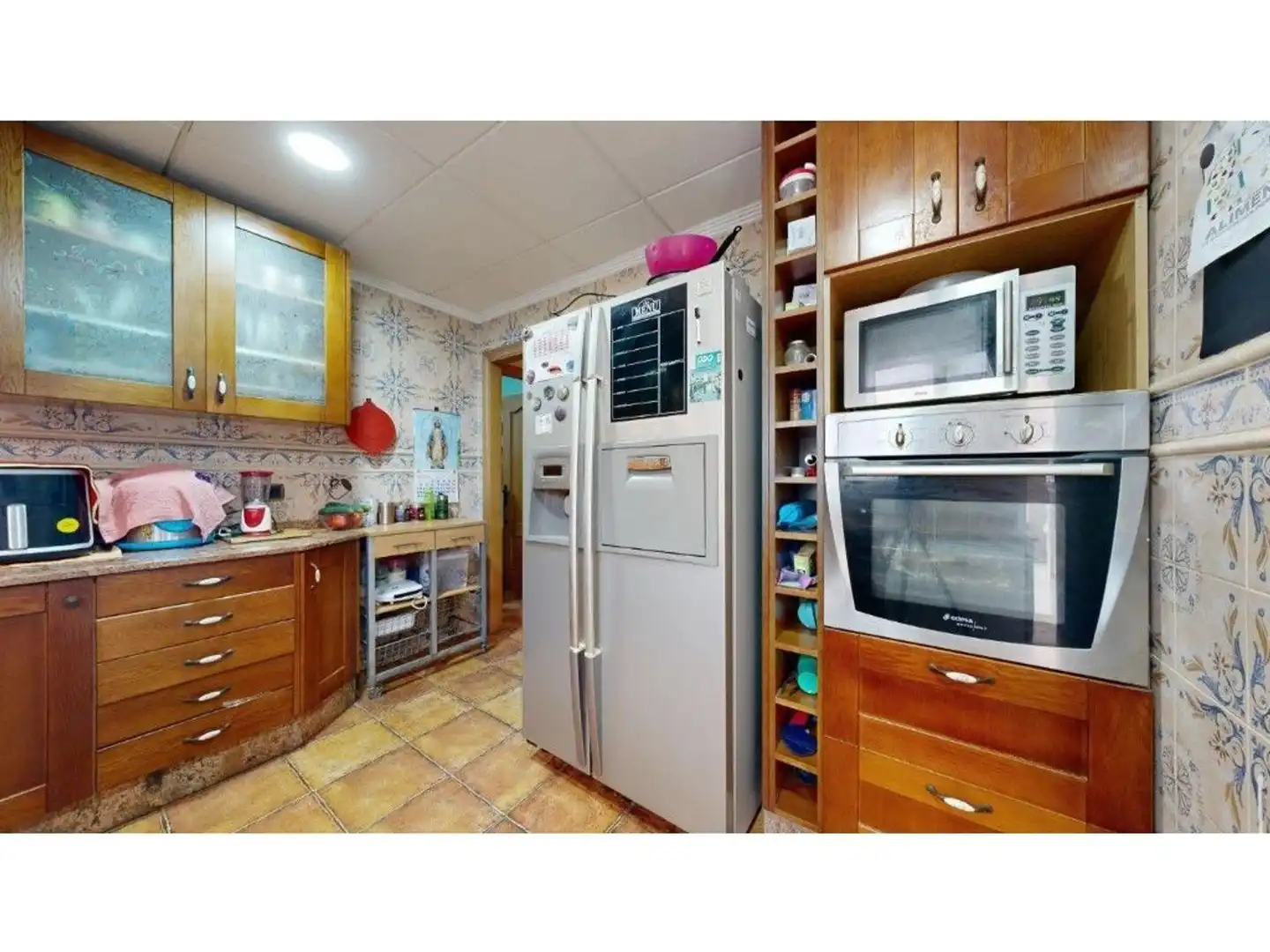 Kitchen of Flat for sale in La Pobla del Duc  with Air Conditioner, Heating and Terrace