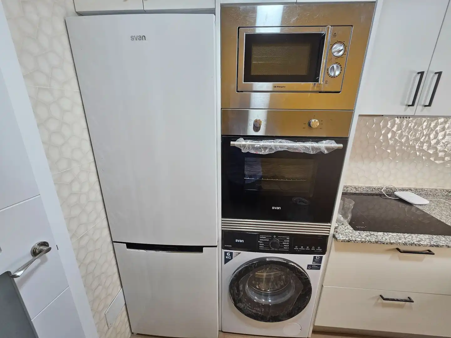 Cocina de Piso de alquiler en Madrid con Aire acondicionado y Calefacción