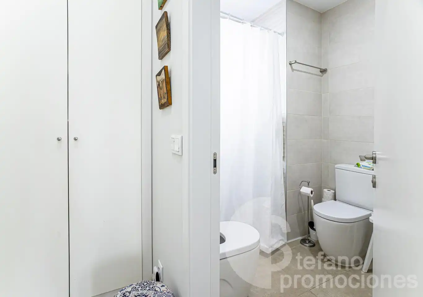 Badezimmer von Dachboden zum Verkauf in Málaga mit Klimaanlage, Terrasse und Abstellraum