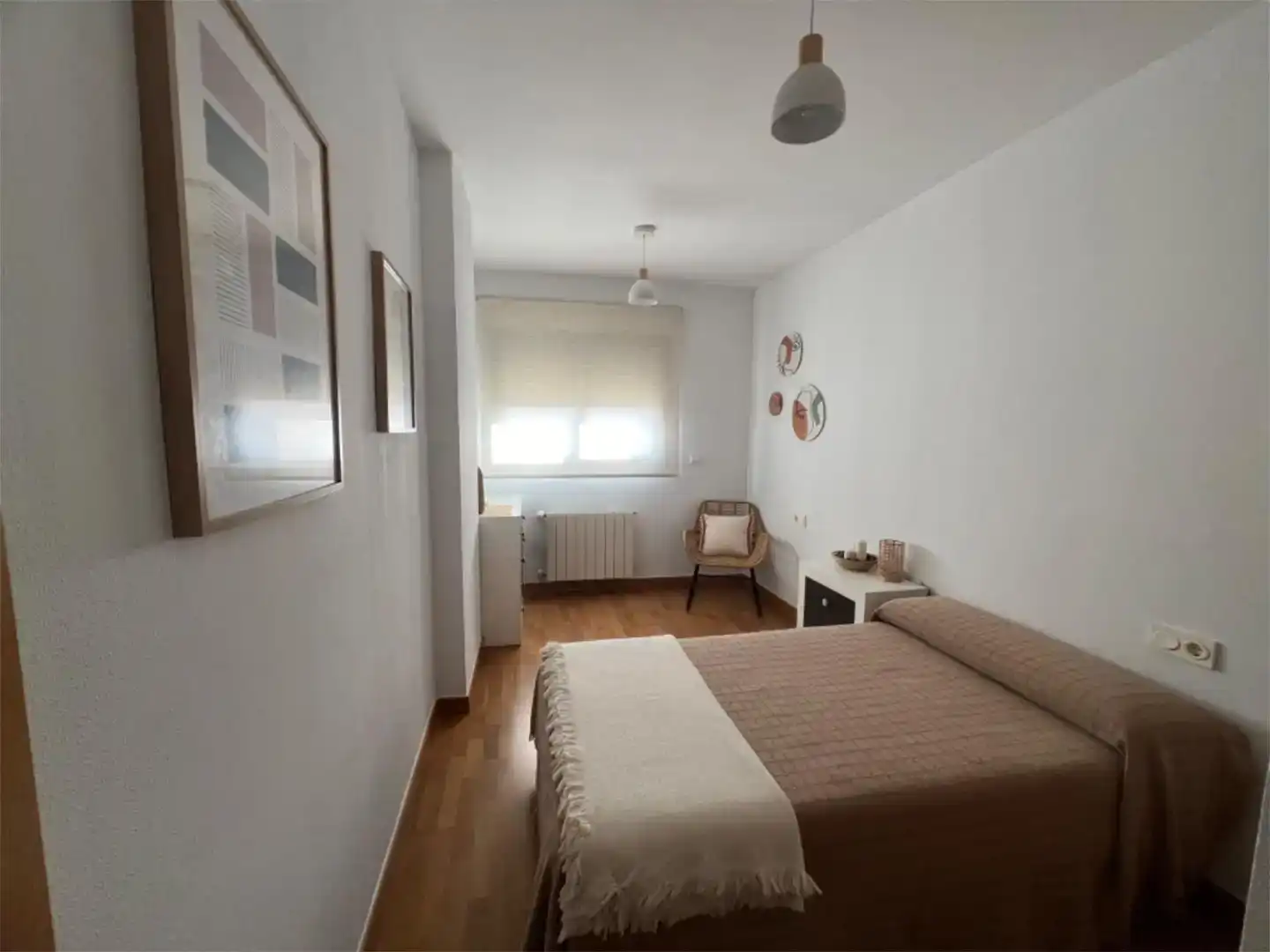 Schlafzimmer von Dachboden zum Verkauf in Murcia mit Klimaanlage, Parkett und Abstellraum