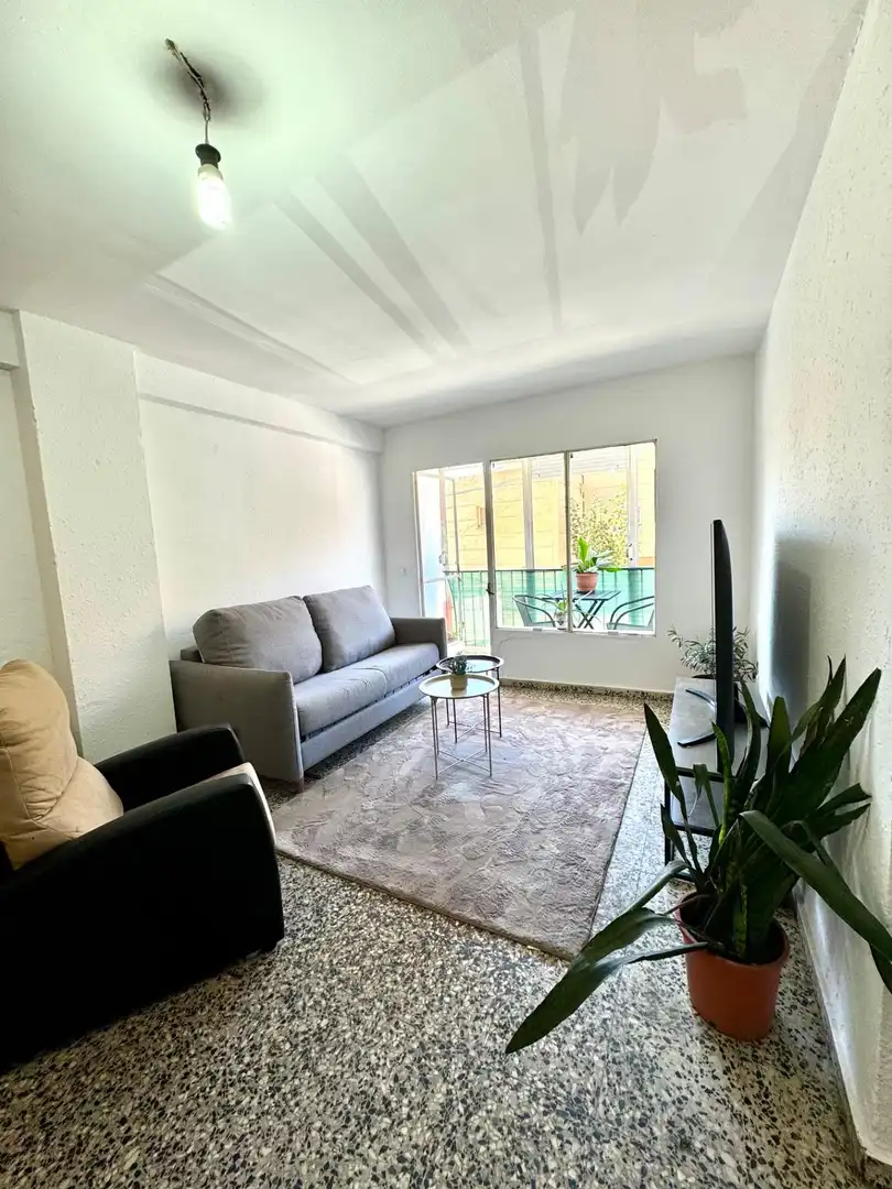 Sala de estar de Piso en venta en Málaga con Balcón
