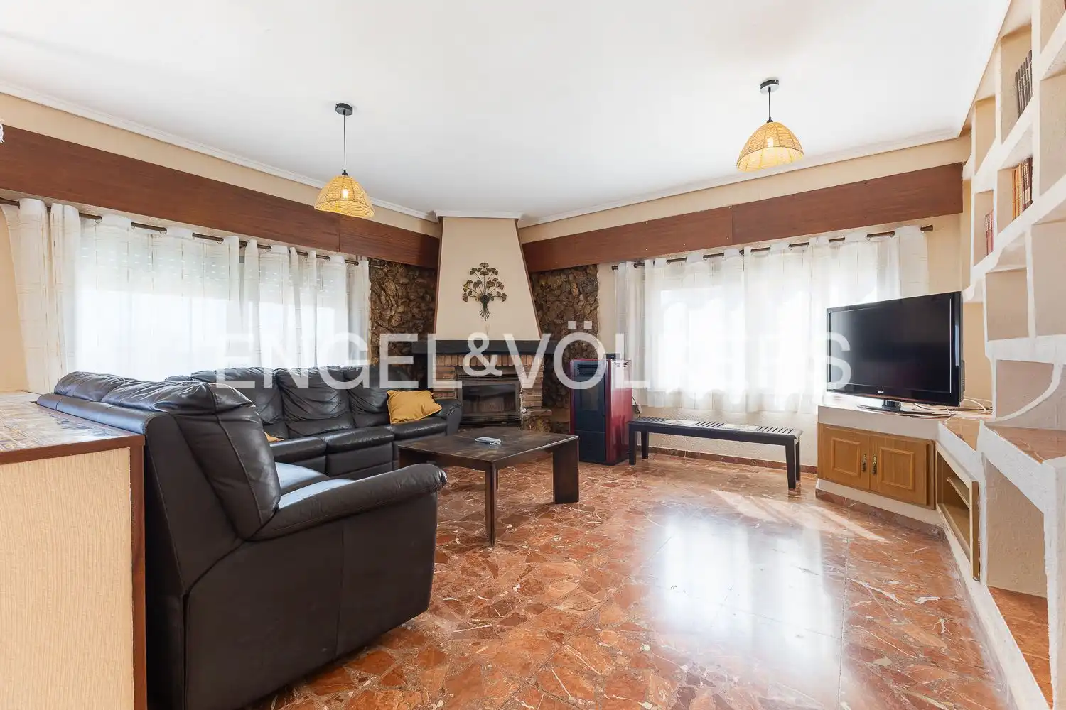 Sala de estar de Casa o chalet de alquiler en Cullera con Aire acondicionado, Calefacción y Terraza