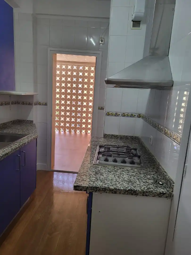 Kitchen of Flat for rent in Granada  with Air Conditioner, Heating and Parquet flooring