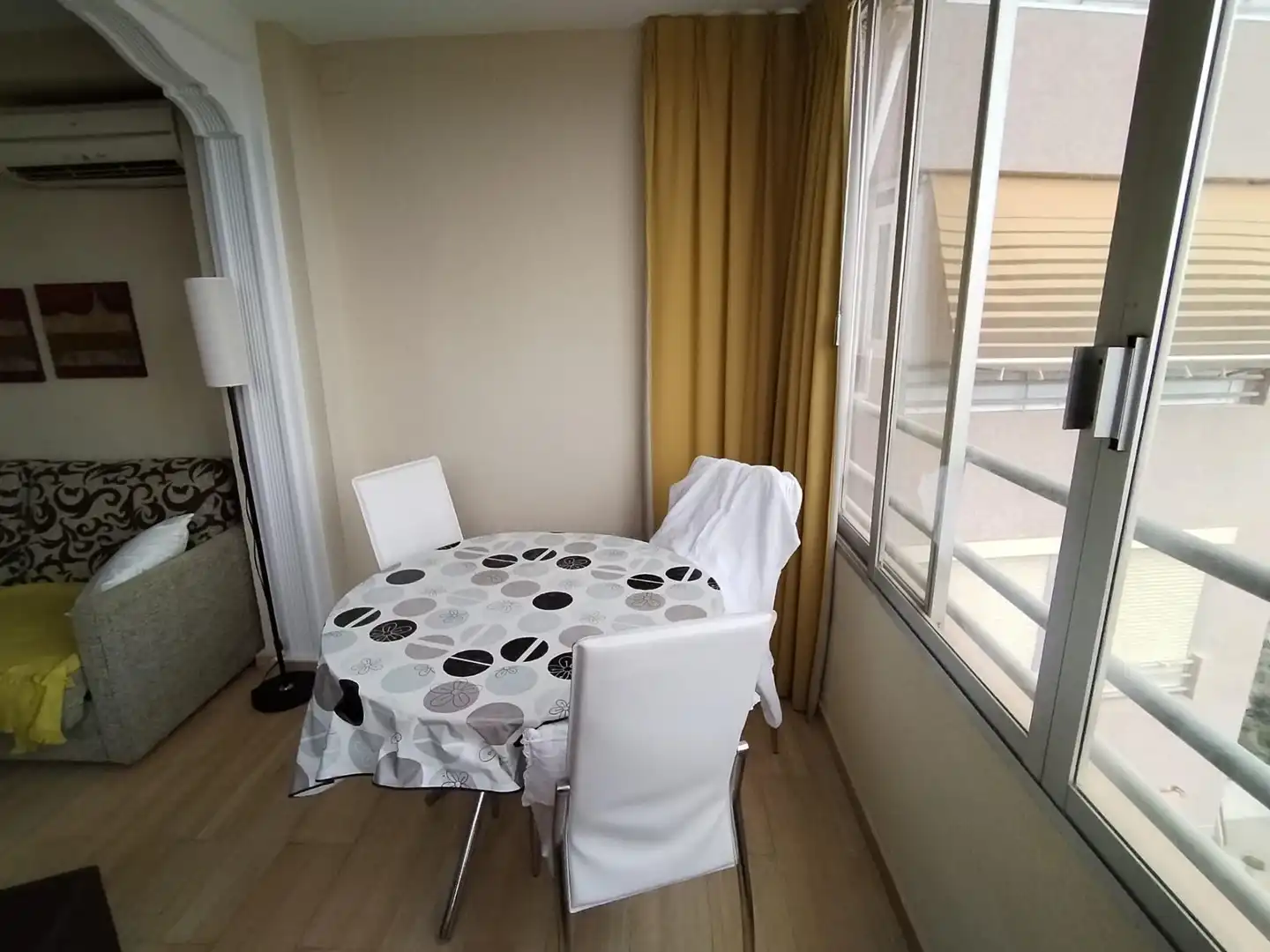 Dining room of Apartments for sale in Benidorm  with Air Conditioner, Private garden and Storage room
