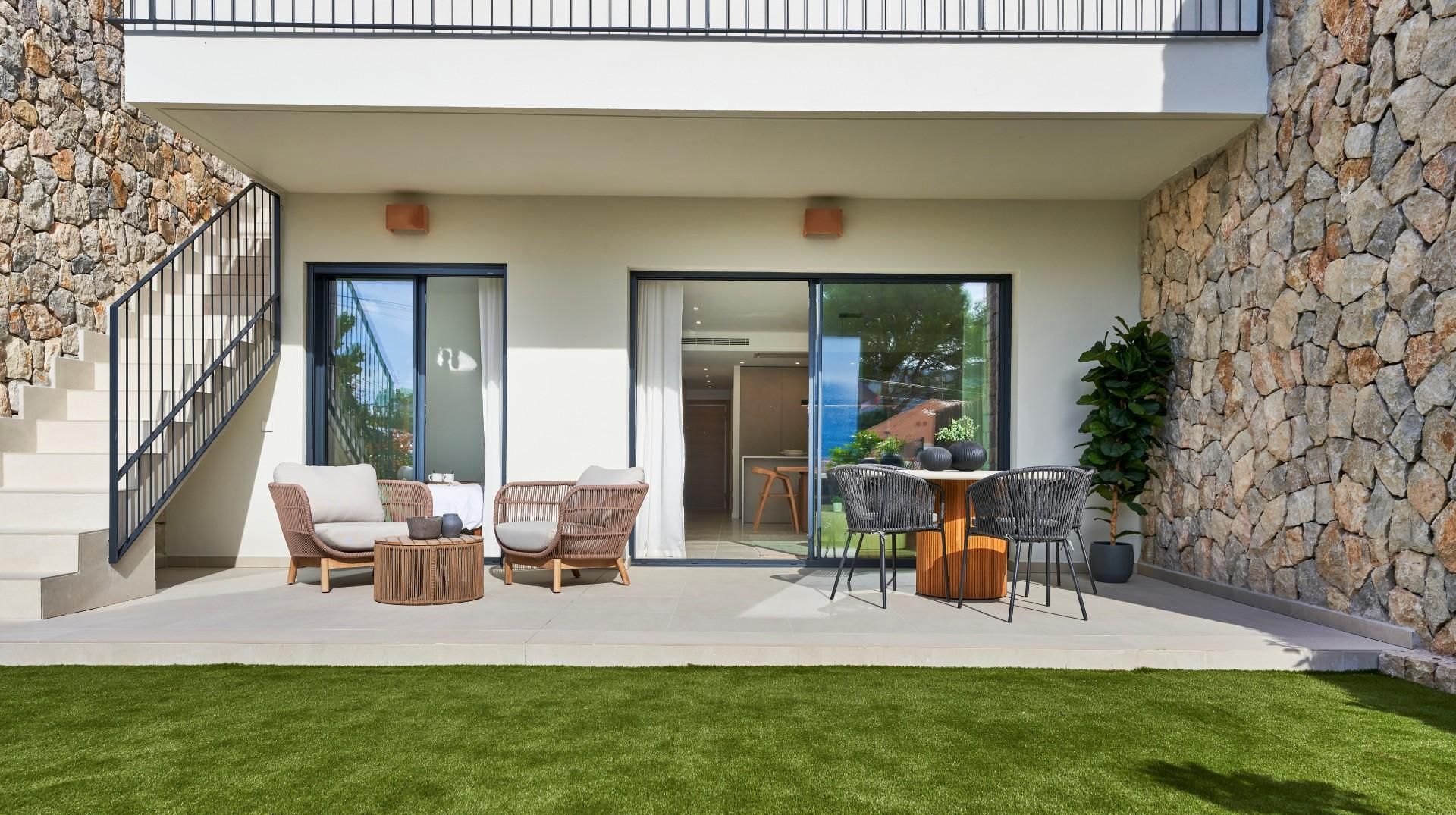 Terrace of Apartment for sale in Andratx  with Air Conditioner, Private garden and Terrace