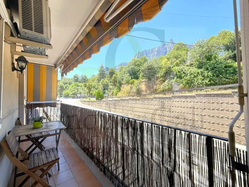 Terrasse von Wohnung zum Verkauf in Monistrol de Montserrat mit Klimaanlage, Balkon und Haustechnik