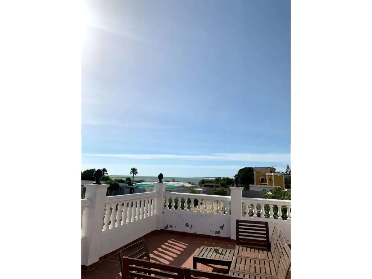 Vista exterior de Casa o xalet de lloguer en Chipiona amb Aire condicionat, Calefacció i Terrassa