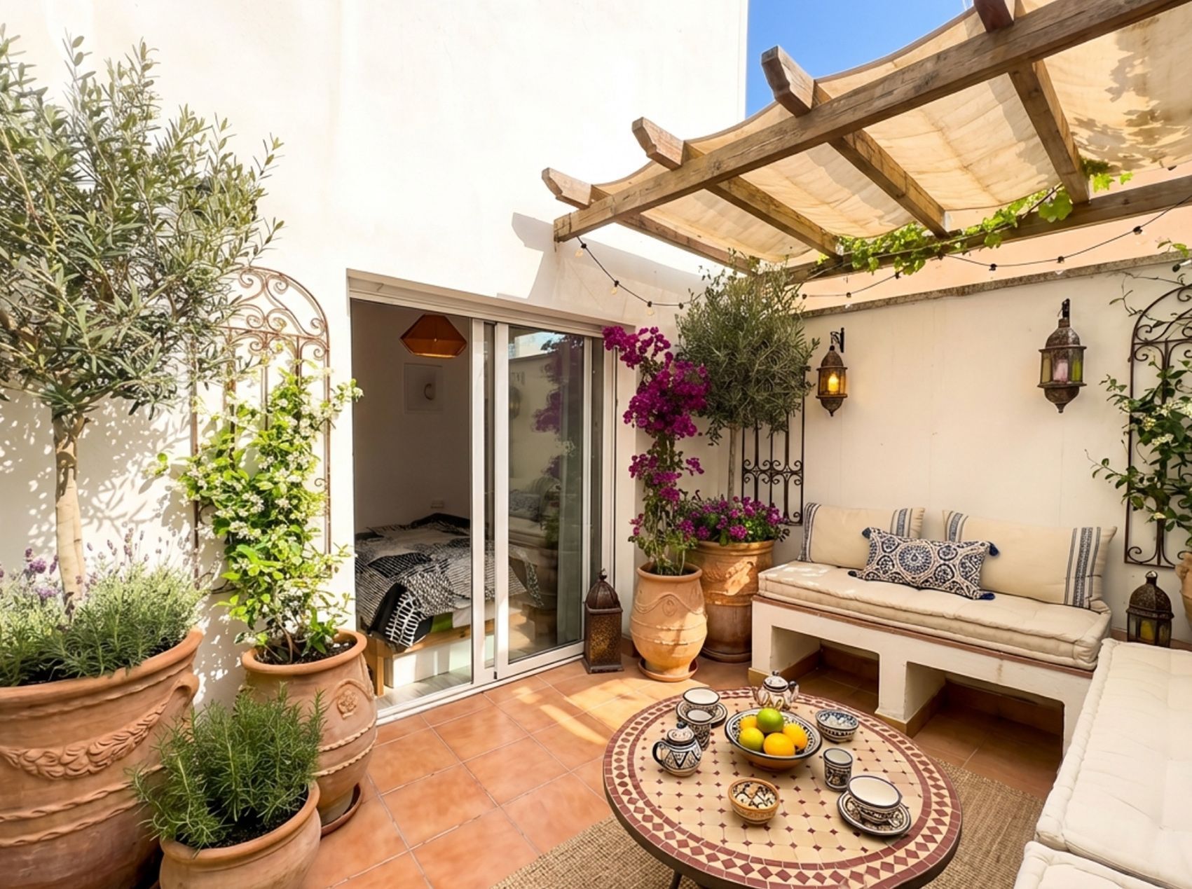 Terrasse von Wohnung zum Verkauf in Vilafranca del Penedès mit Terrasse
