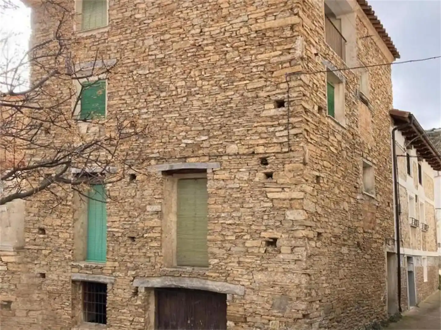 Vista exterior de Casa adosada en venda en Cigudosa amb Balcó