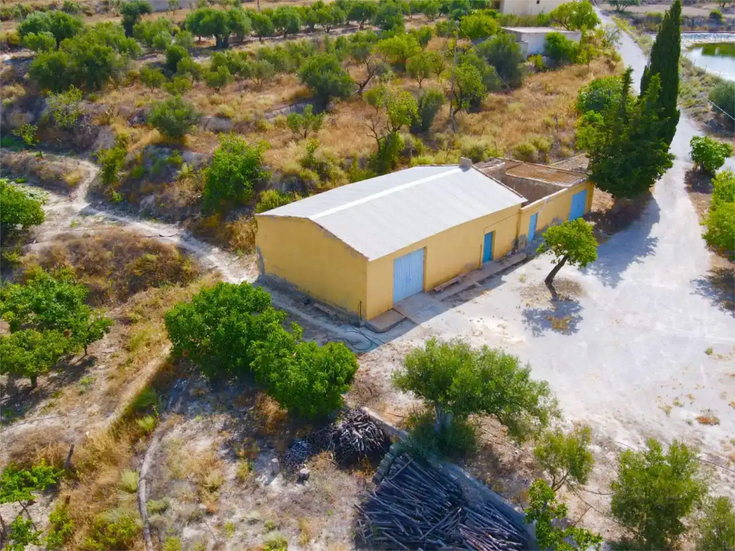 Vista exterior de Finca rústica en venda en Purchena, Almería