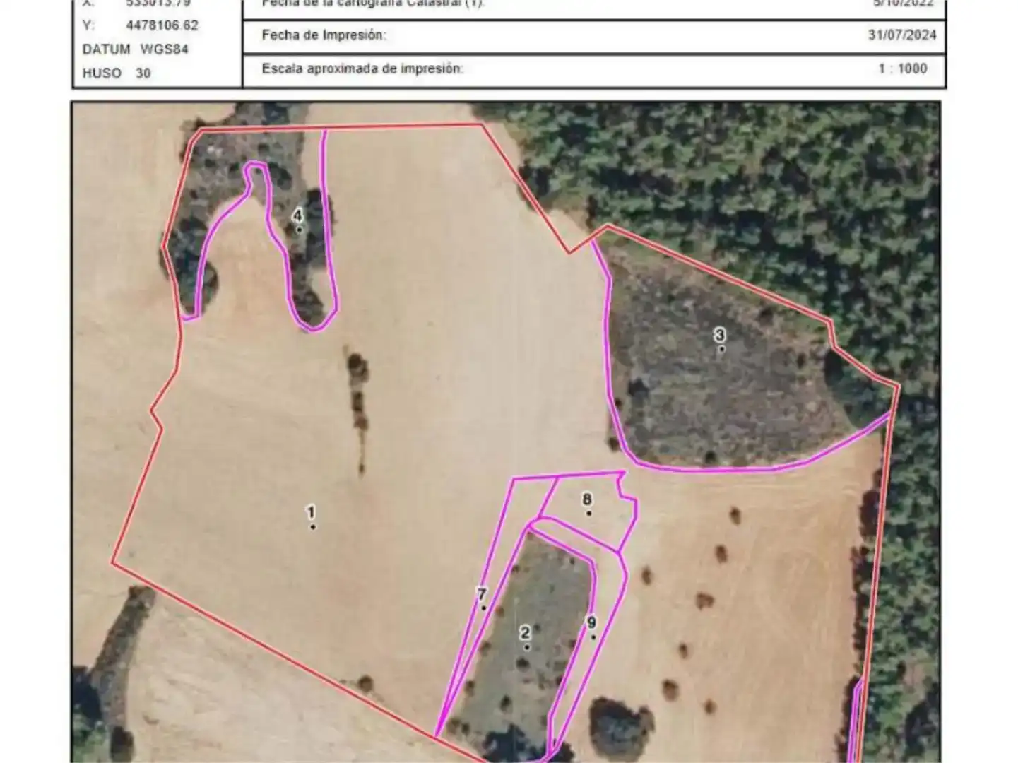 Terreno en venta en Alcocer