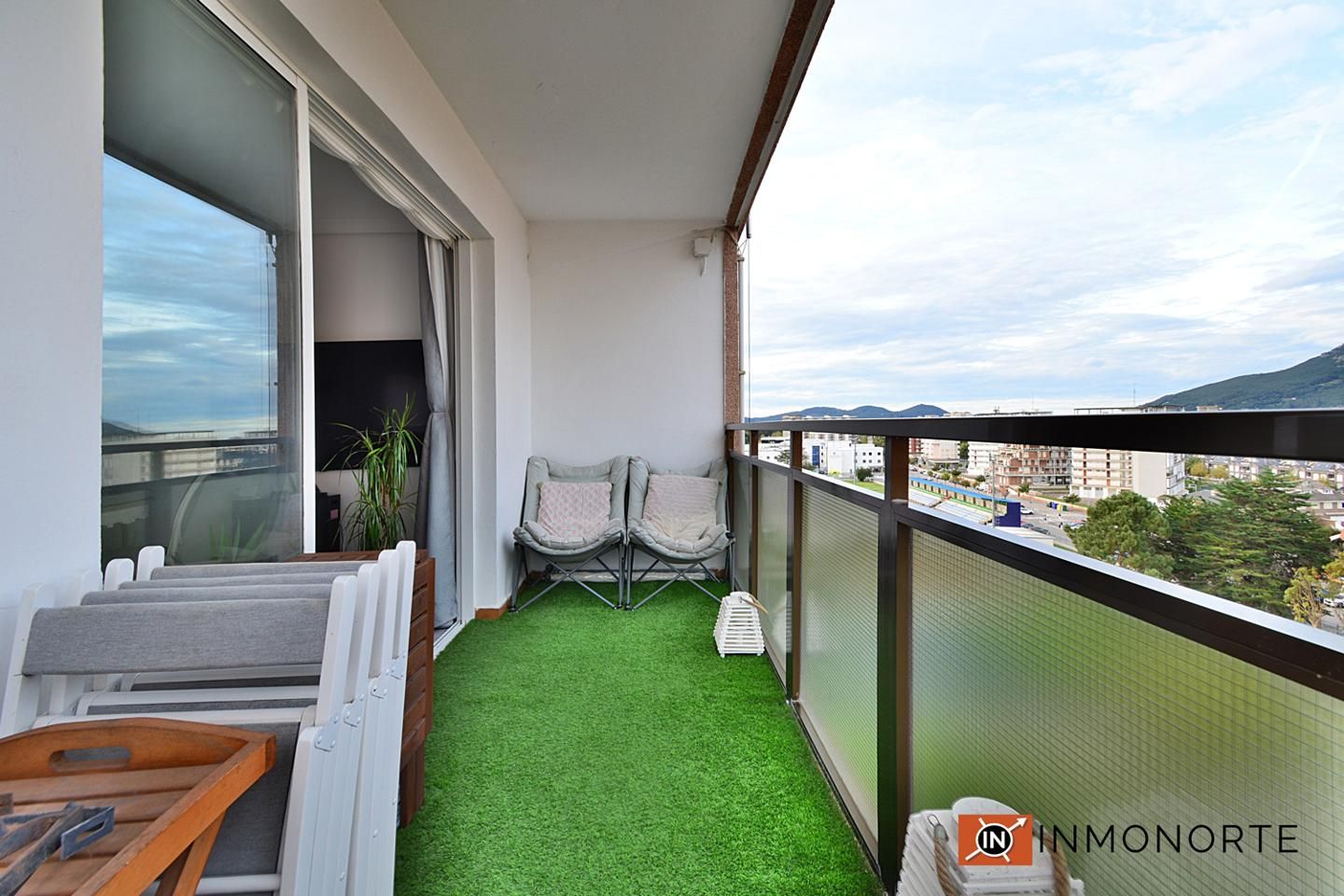 Balcony of Flat for sale in Laredo  with Heating and Terrace