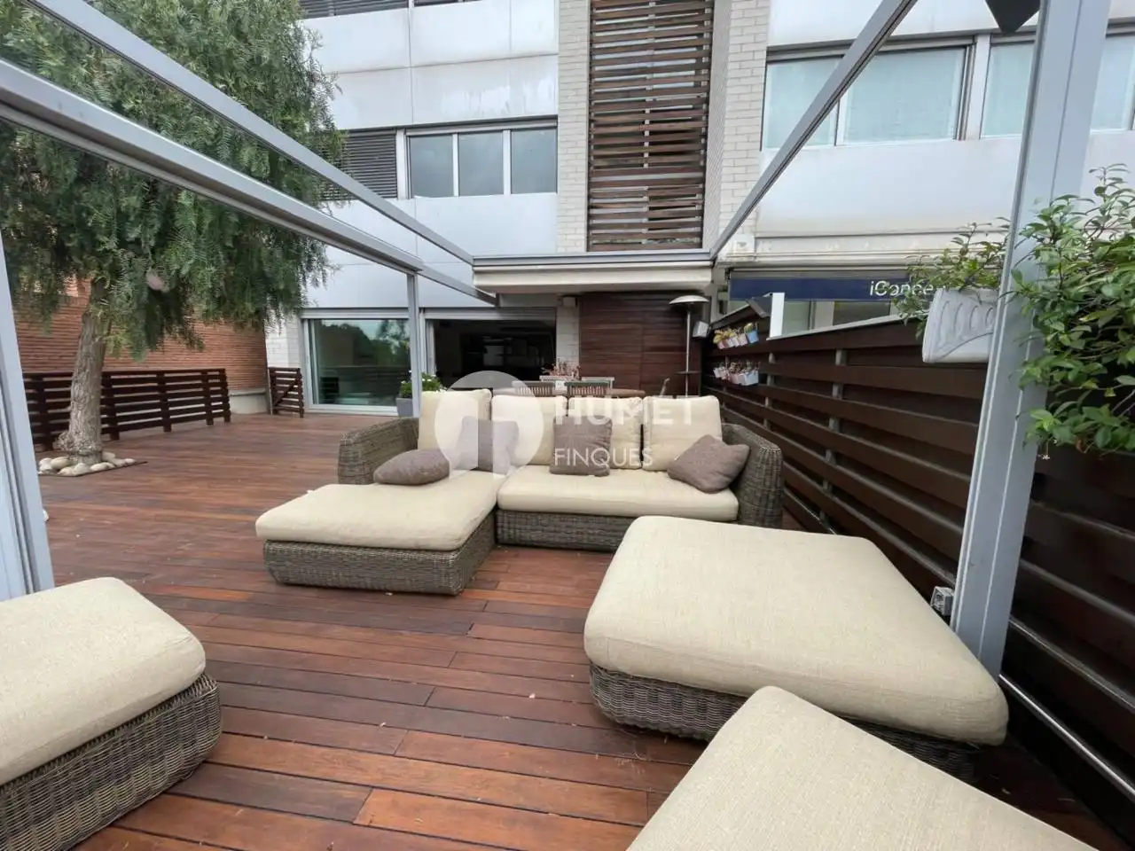 Terraza de Casa o chalet en venta en Barcelona con Aire acondicionado, Calefacción y Jardín privado