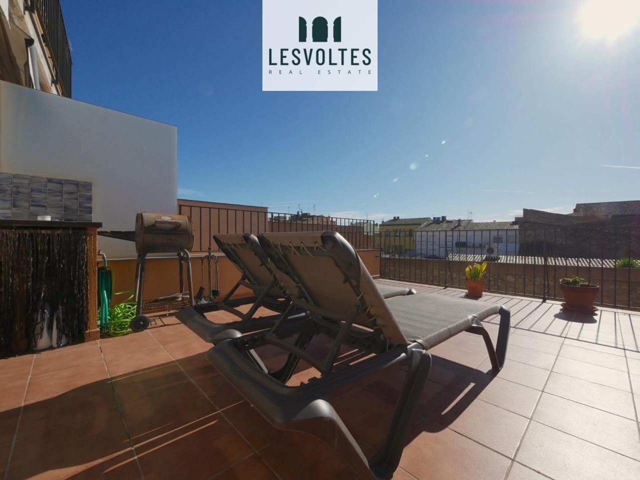 Terrasse von Wohnungen zur Miete in Palafrugell mit Heizung und Möbliert