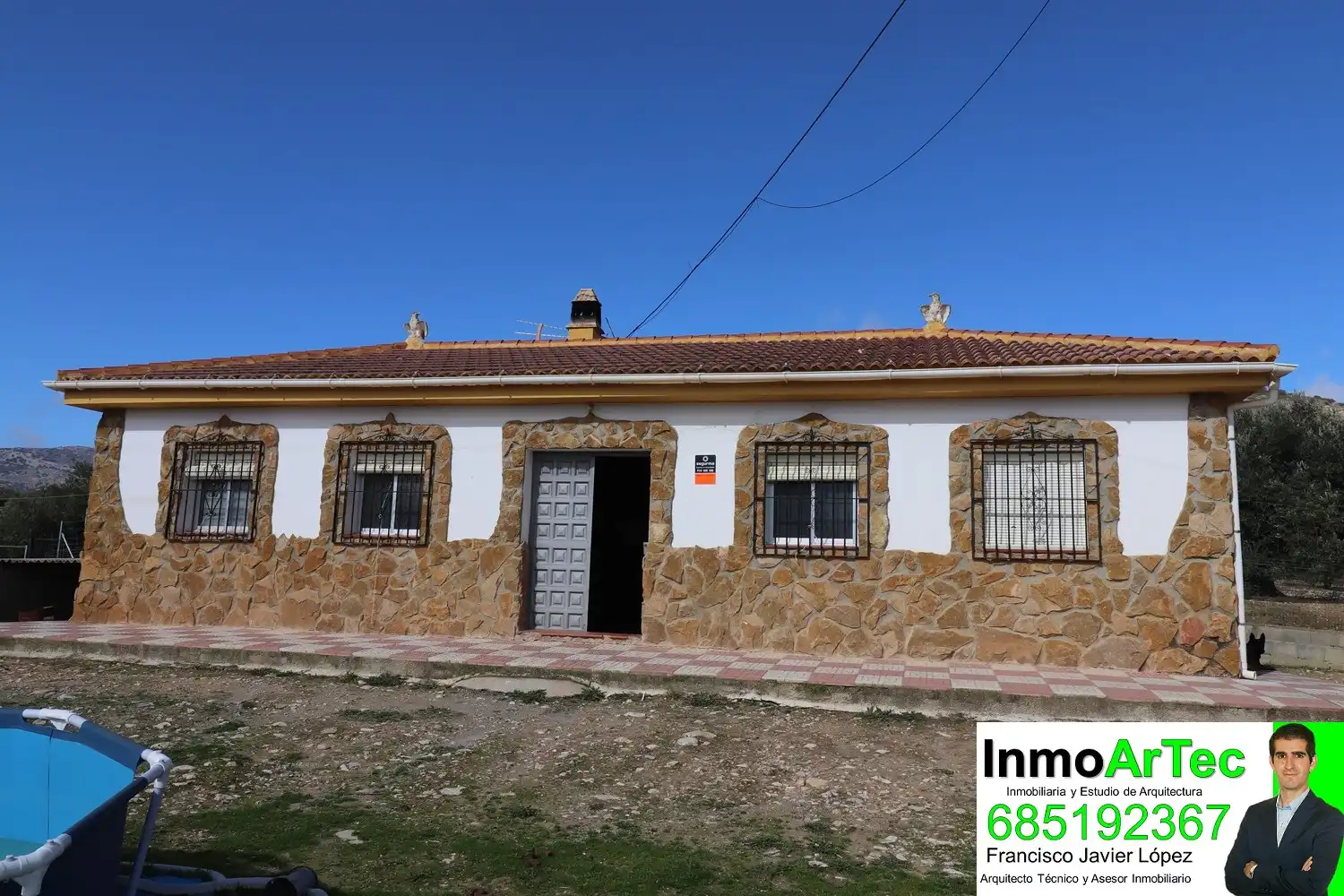 Vista exterior de Finca rústica en venta en Íllora con Aire acondicionado, Calefacción y Jardín privado