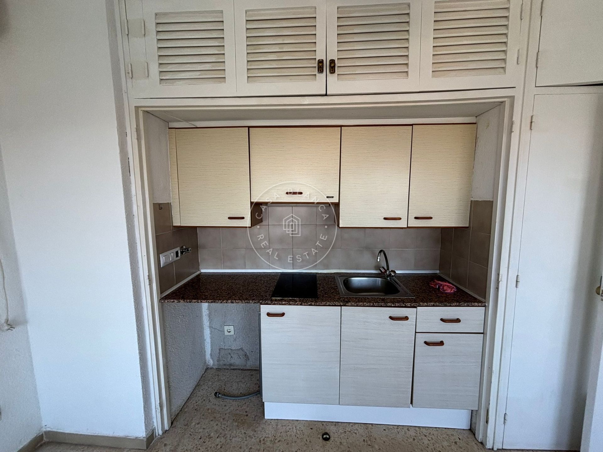 Cuina de Apartament en venda en Lloret de Mar amb Calefacció, Terrassa i Piscina comunitària