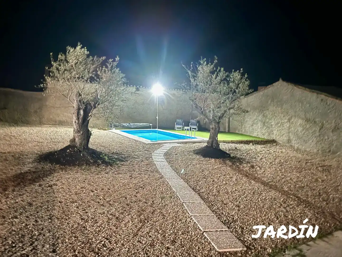 Piscina de Casa o chalet en venta en Sanzoles con Jardín privado, Parquet y Piscina