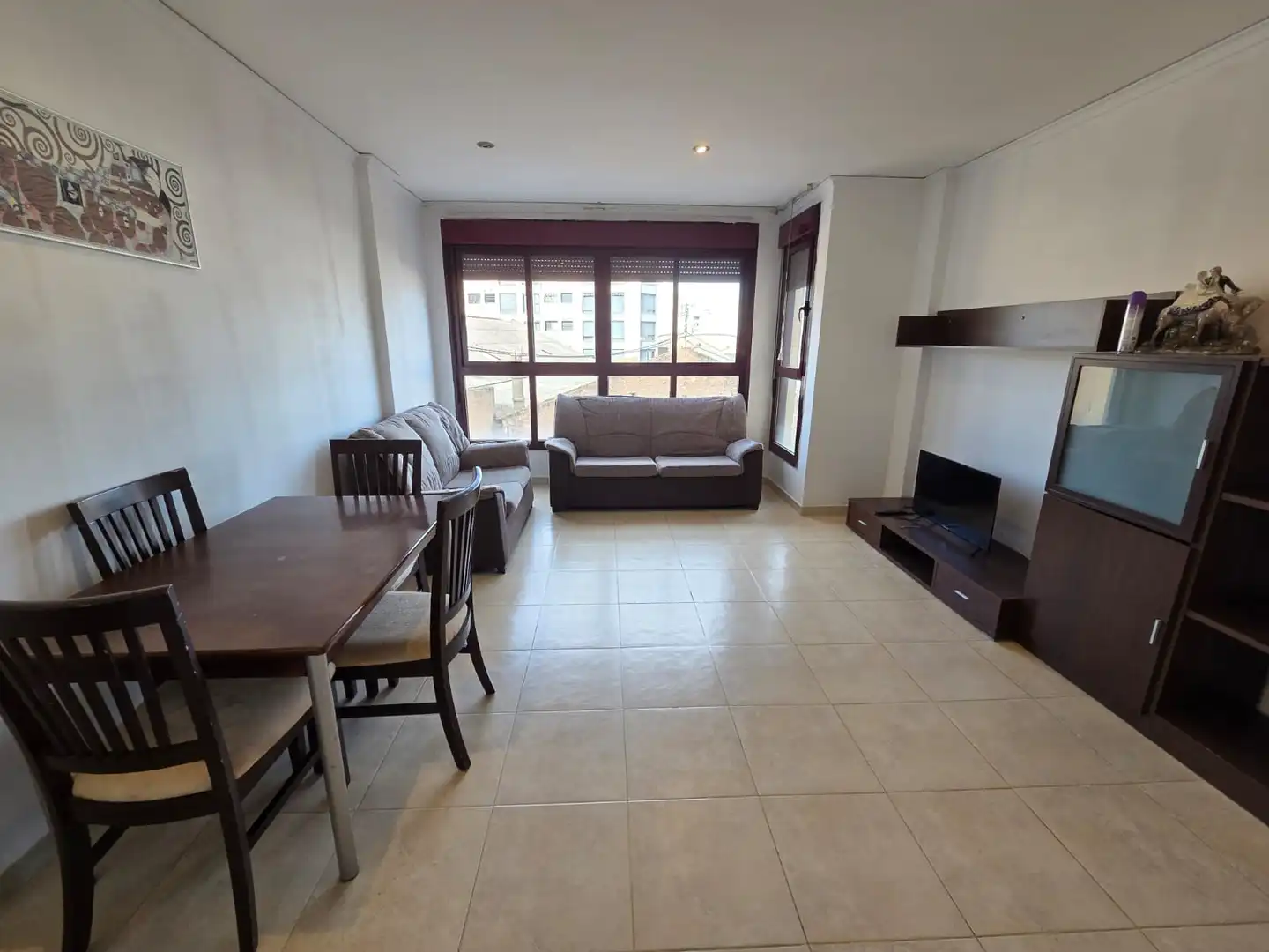 Sala de estar de Piso en venta en Vila-real con Trastero, Amueblado y Horno