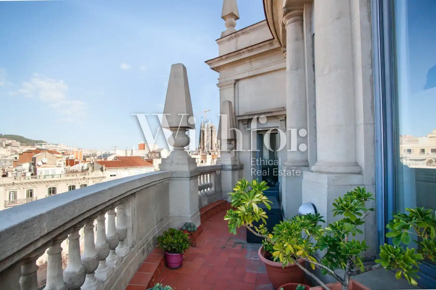 Terraza de Ático en venta en Barcelona con Aire acondicionado, Calefacción y Parquet