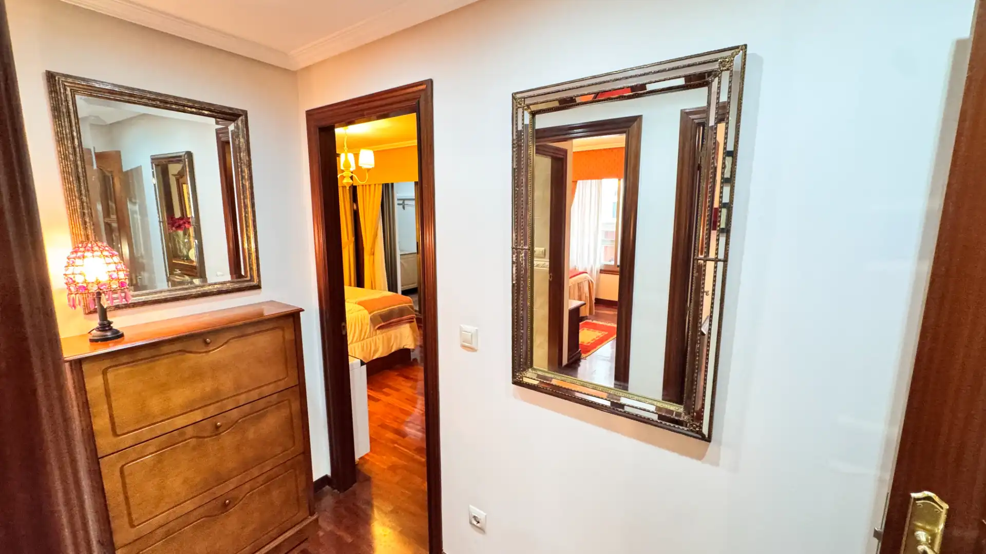 Schlafzimmer von Wohnung zum Verkauf in Arteixo mit Heizung, Parkett und Terrasse