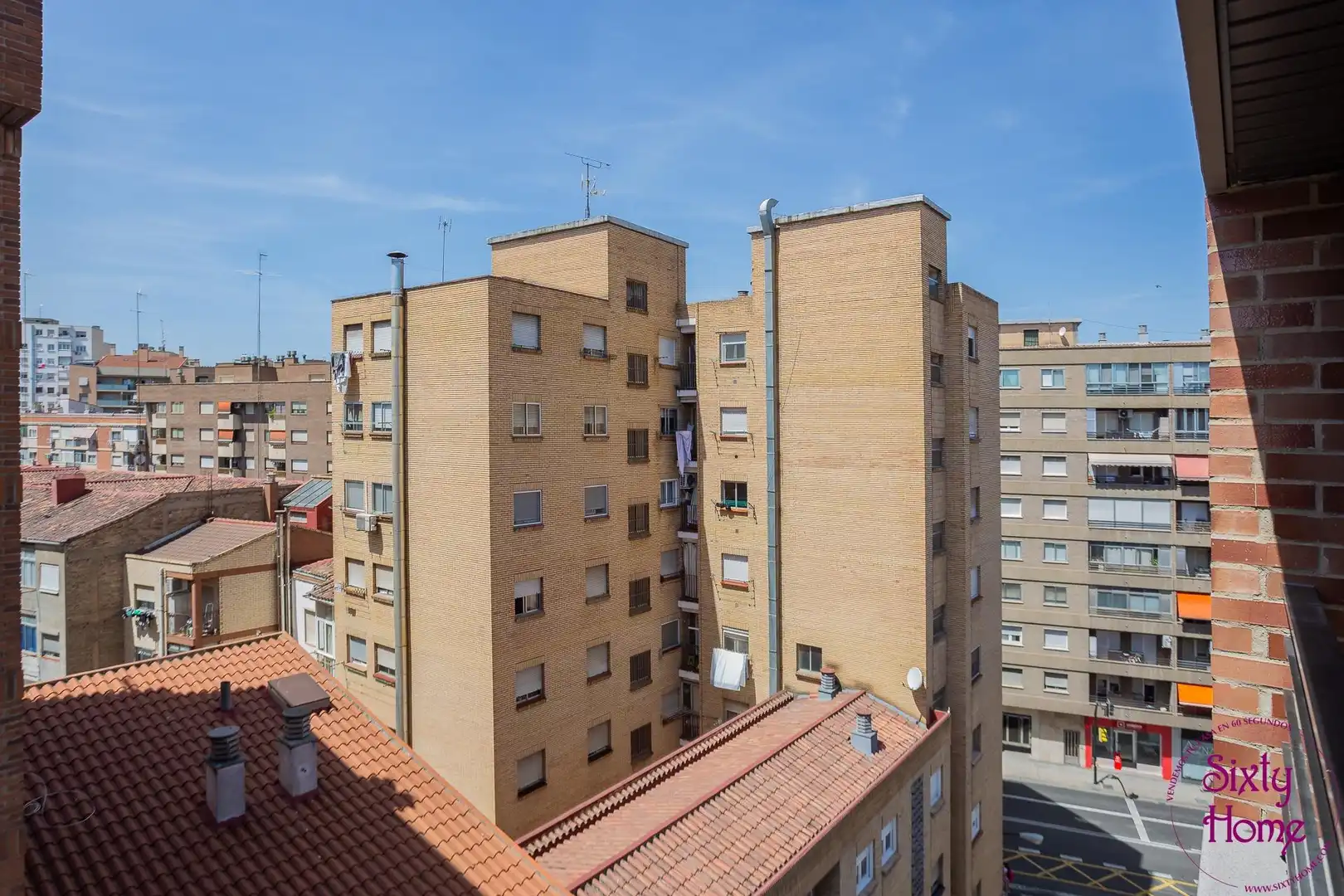 Exterior view of Flat for sale in Zaragoza  with Heating, Parquet flooring and Terrace