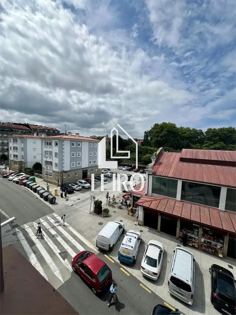 Exterior view of Flat for sale in Vilagarcía de Arousa  with Heating