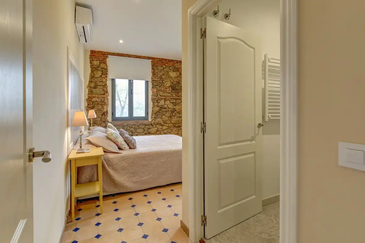 Schlafzimmer von Country house zum Verkauf in Llinars del Vallès mit Klimaanlage, Heizung und Abstellraum