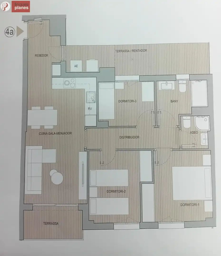 Flat with terrace for sale in La Seu d'Urgell, imagen 13