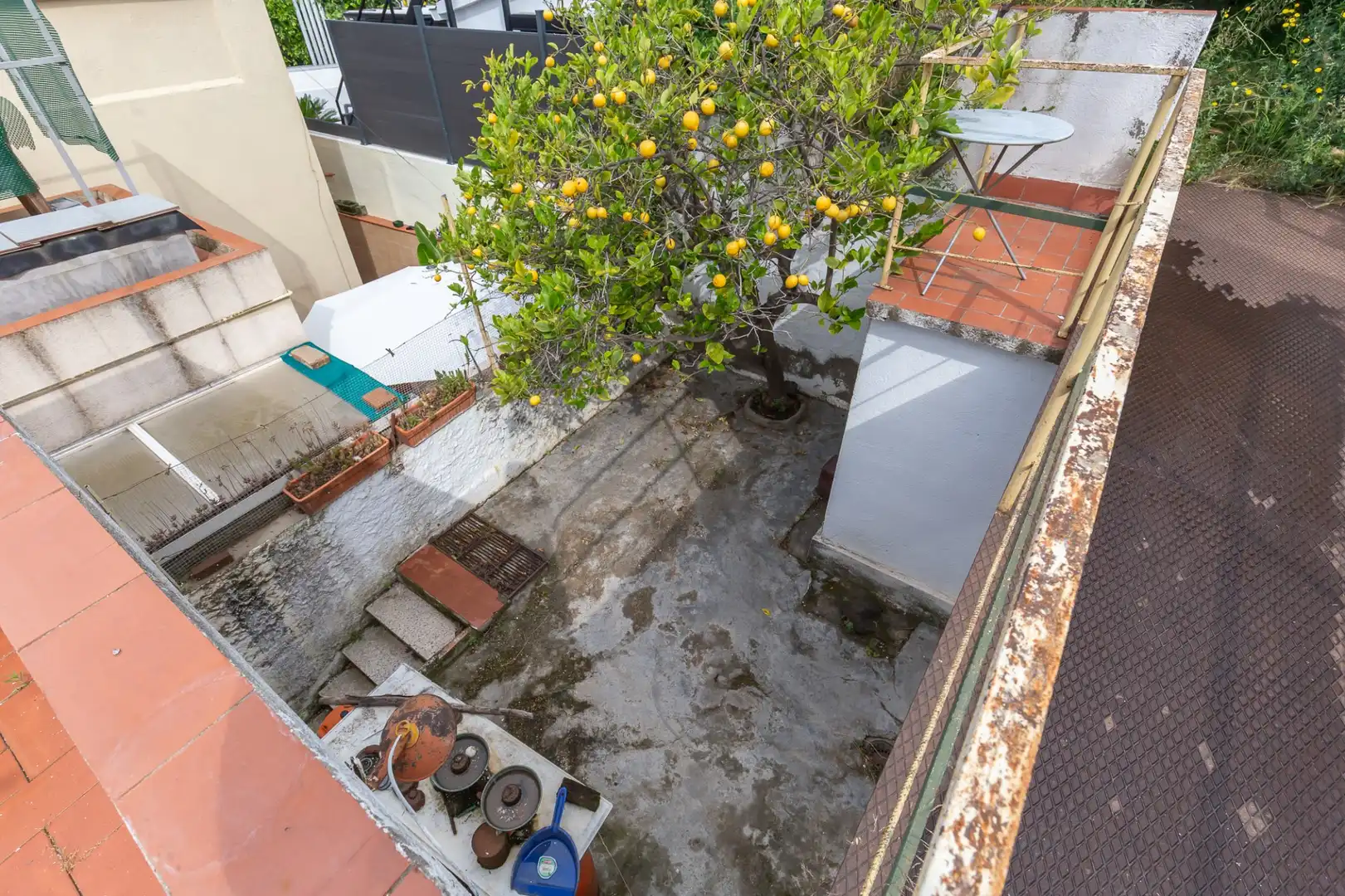 Terraza de Casa adosada en venta en Esplugues de Llobregat con Calefacción, Terraza y Alarma