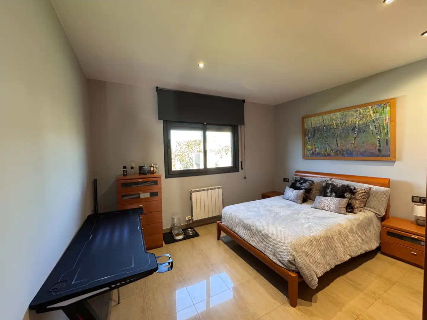 Bedroom of Houses for sale in Sant Antoni de Vilamajor  with Air Conditioner, Heating and Private garden
