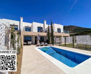 Exterior view of Single-family semi-detached to rent in Mijas  with Air Conditioner, Heating and Private garden