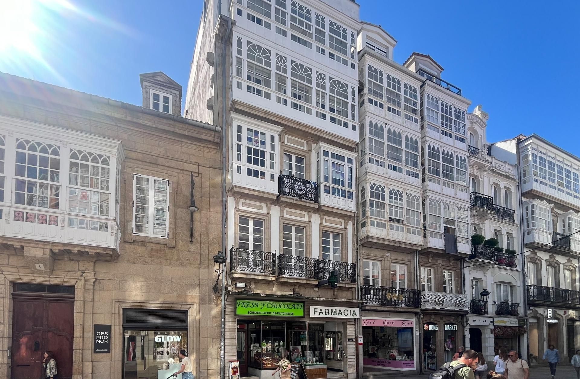 Vista exterior de Pis en venda en A Coruña Capital  amb Parquet